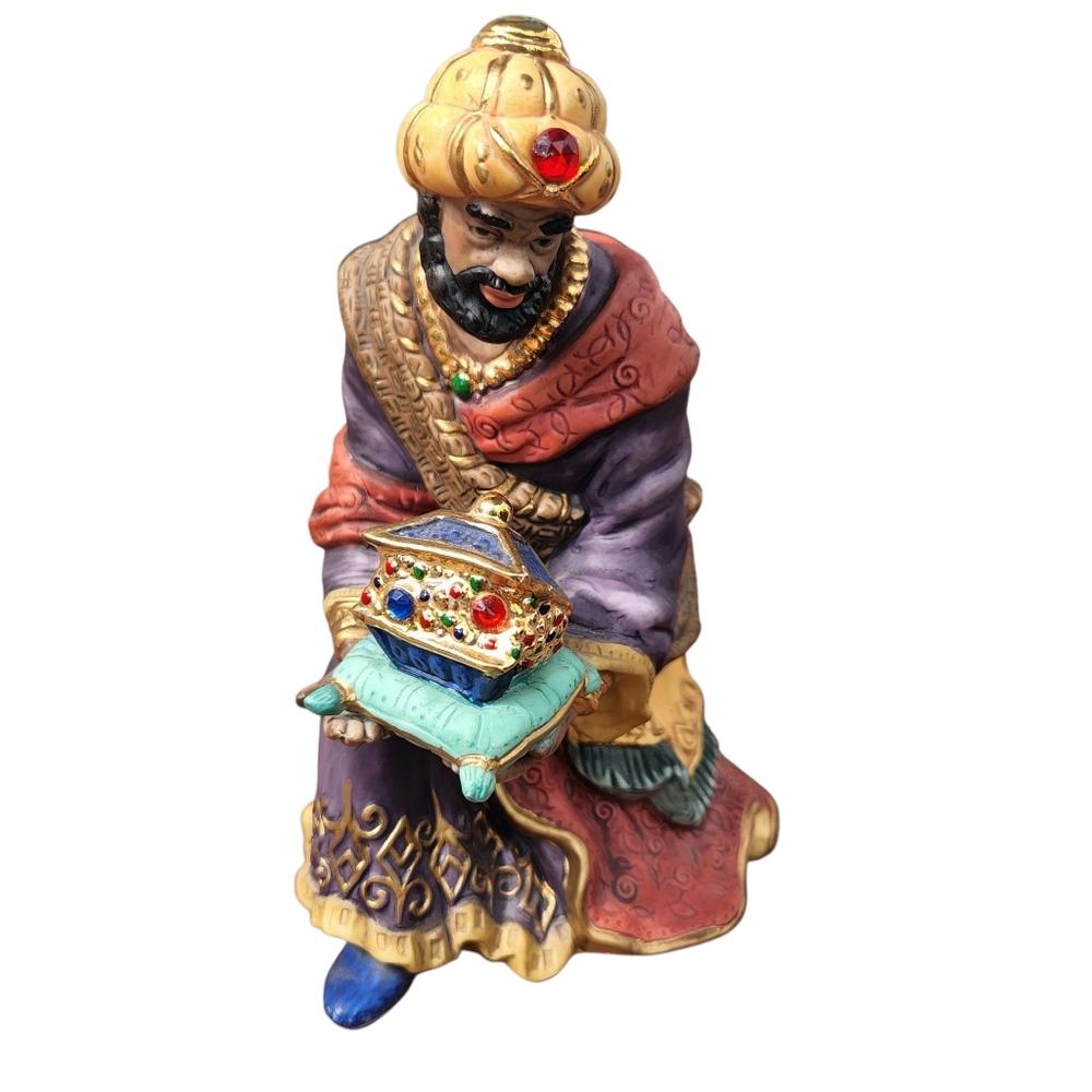 Costco Kirkland Nativity Wiseman Magi 6-1/2" Replacement Porcelain Figure 75177